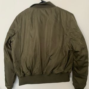 Green Women’s Bomber Jacket